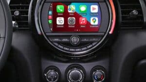 Multimidia Carplay + Android Auto + entrada para Câmera de Ré | MINI F (SEM FIO)